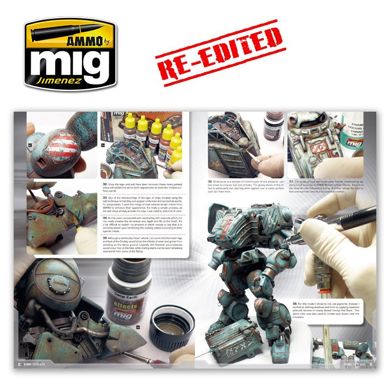 Ammo Mig In Combat 1 - Painting Mechas (English) | 8432074060130