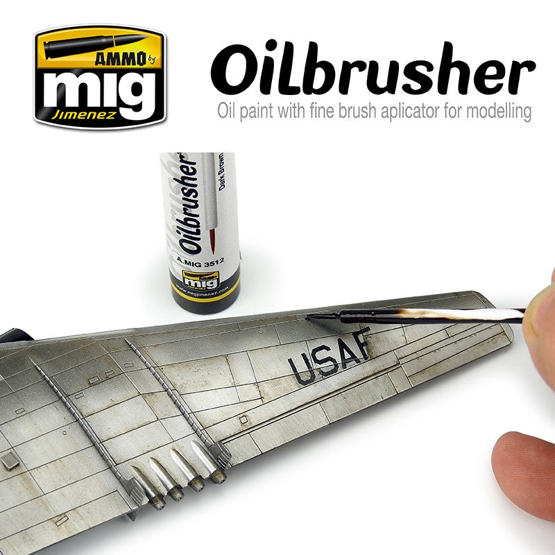 Ammo Mig Oilbrusher - Buff