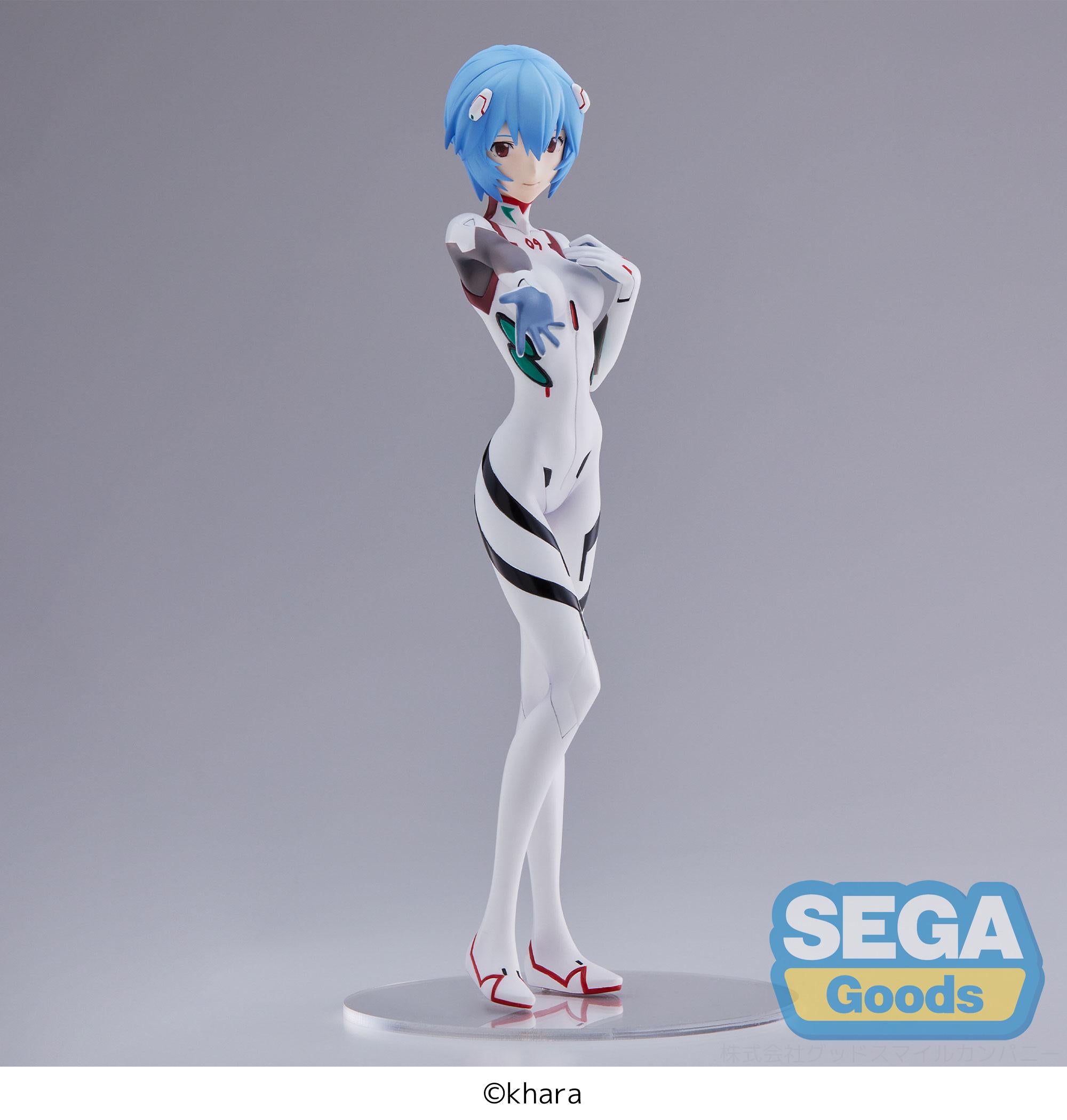 Good Smile Company Evangelion: 3.0+1.0 Thrice Upon a Time Series Tentative Name Rei Ayanami Hand Over/Momentary White SPM Figure