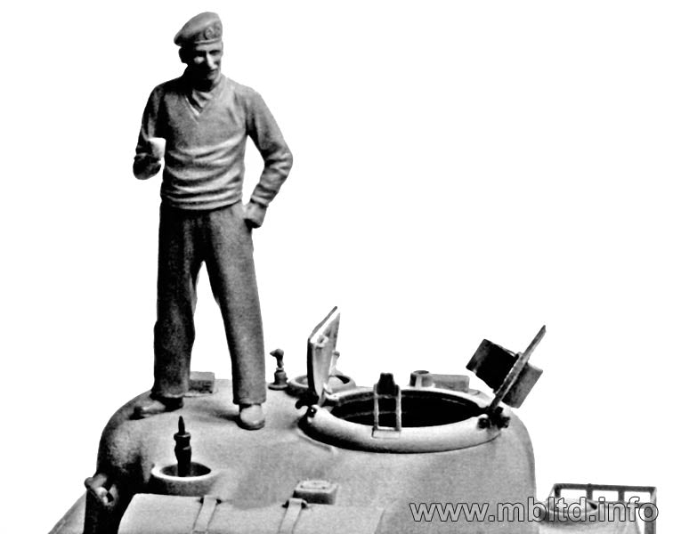 MASTER BOX 1/35 Commonwealth AFV Crew | 4820113080173
