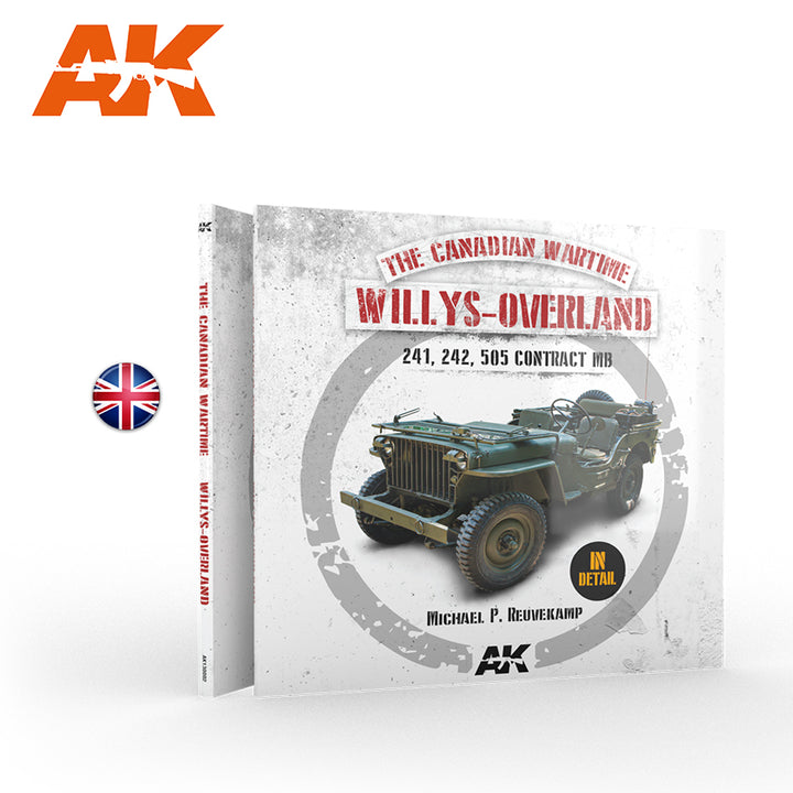 AK Interactive WILLYS-OVERLAND (Canadian) Walkaround (EN) | 8435568326194