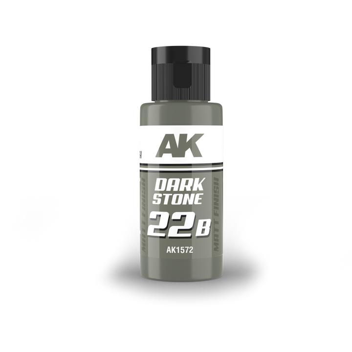 AK Interactive Dual Exo 22B - Dark Stone 60ml | 8435568331624