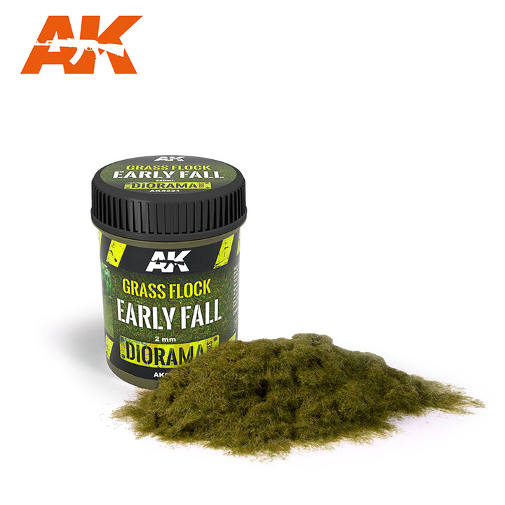 AK Interactive Grass Flock 2mm EARLY FALL | 8435568326125