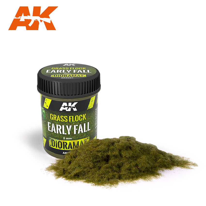 AK Interactive Grass Flock 2mm EARLY FALL | 8435568326125