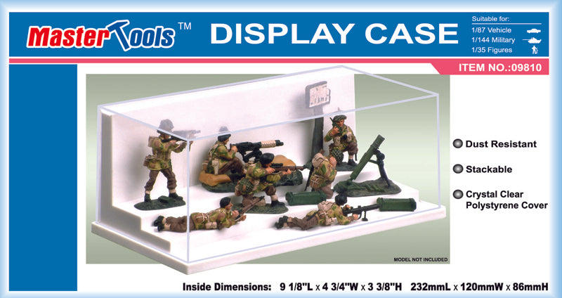 Master Tools Display Case 232x120x86mm M stage base | 9580208098104
