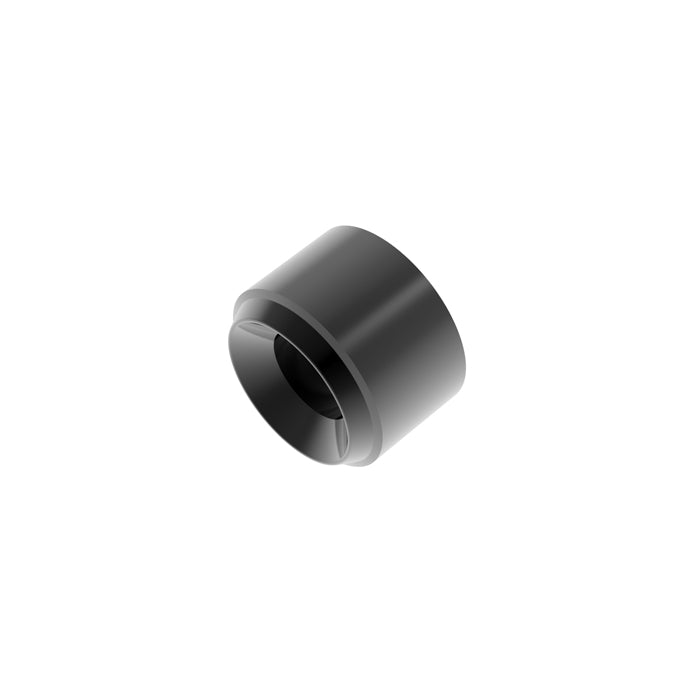 HiQ Parts Twin Pipe 2 Black 2.0mm (10pcs) | 4582370706660