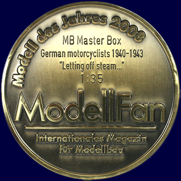 MASTER BOX 1/35 German motorcyclists, 1940-1943 | 4820041760444